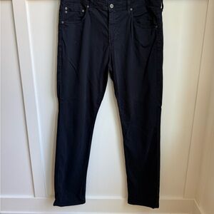 Ag Adriano Goldschmied Men's Everett Slim Straight Chinos - Navy